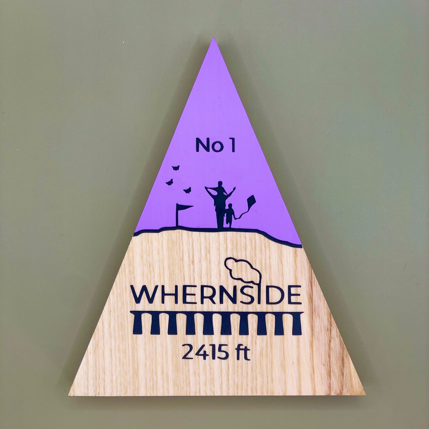 Whernside - Handmade Wooden Peak