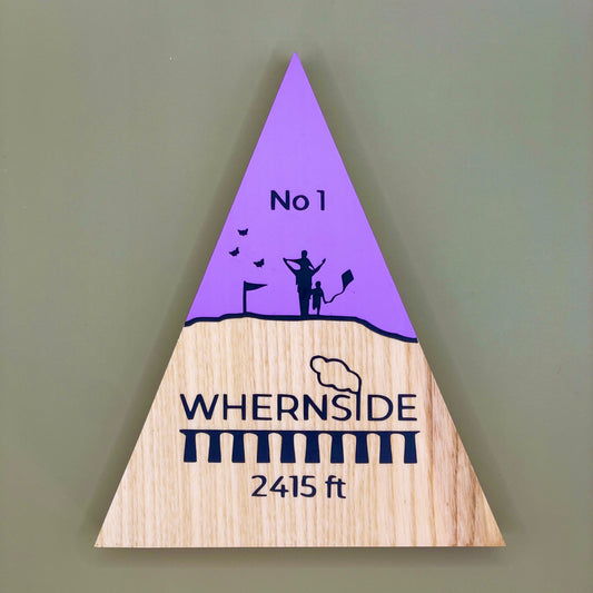 Whernside - Handmade Wooden Peak