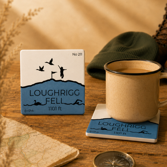 Loughrigg Fell Ceramic Coaster