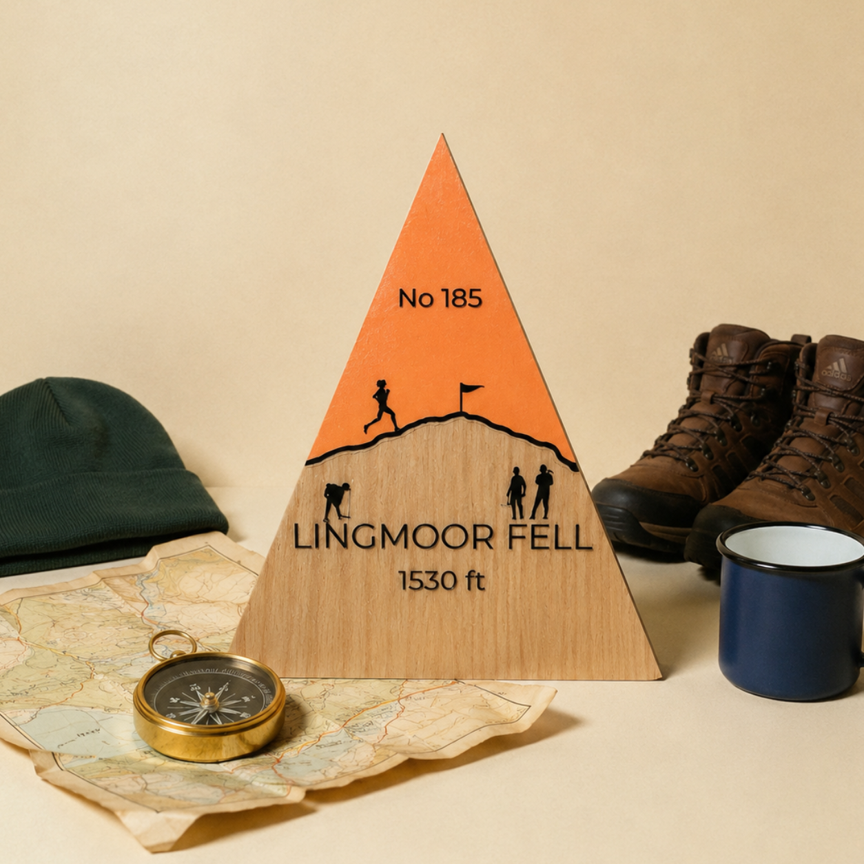 Lingmoor Fell - Handmade Wooden Peak