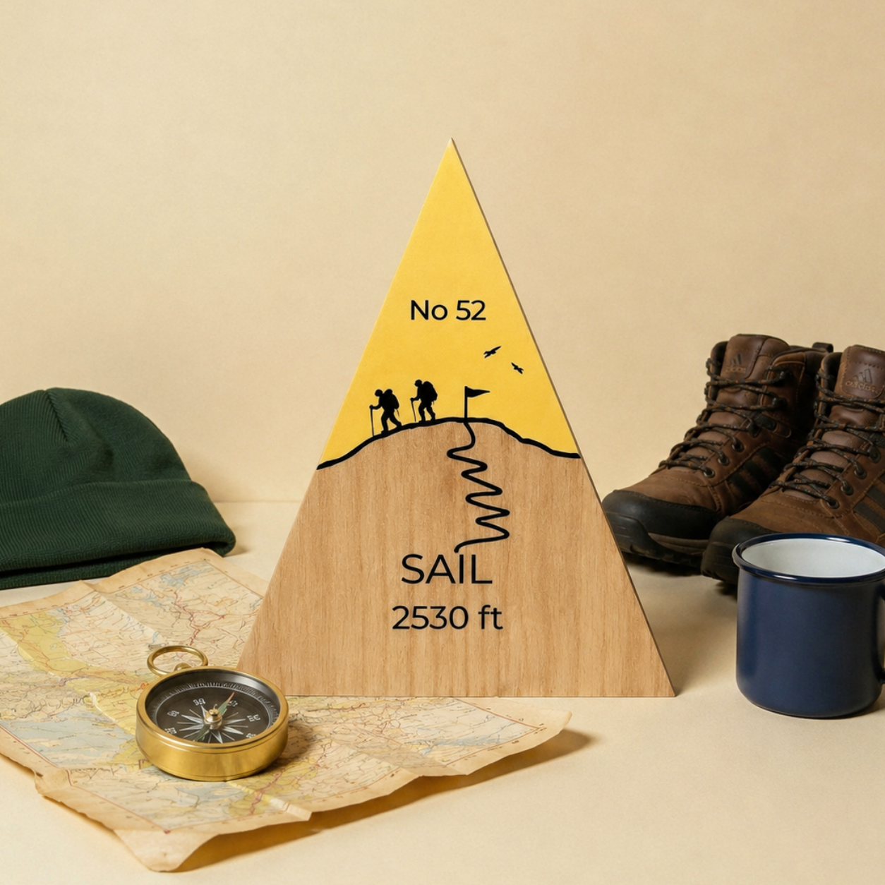 Sail - Handmade Wooden Peak