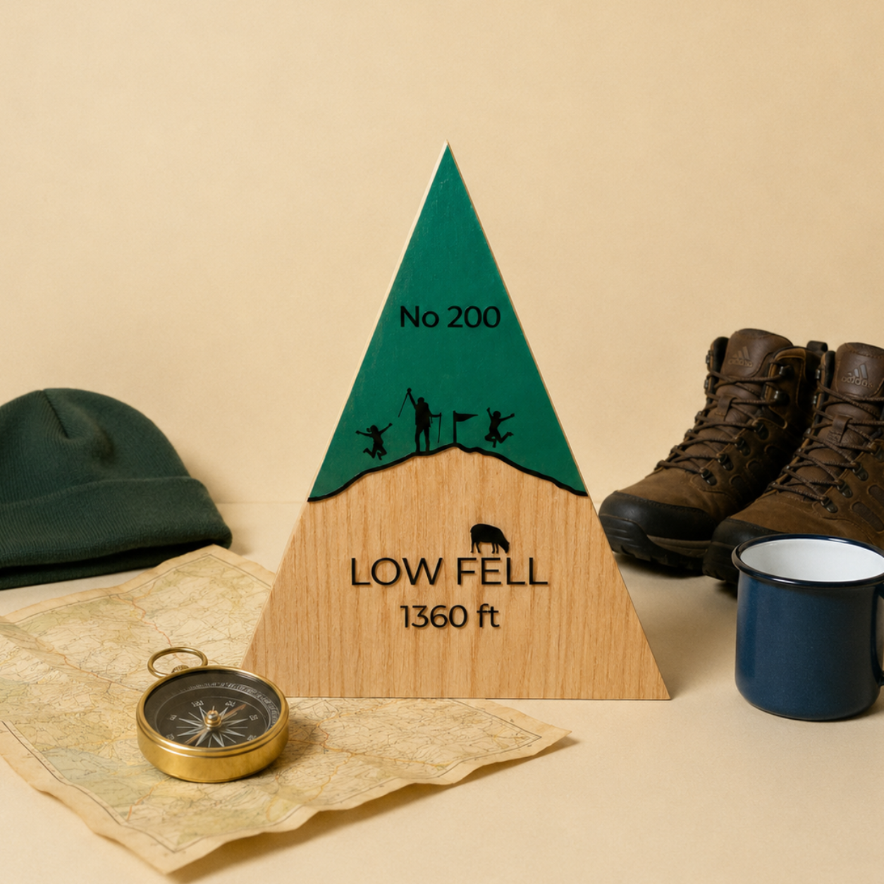 Low Fell - Handmade Wooden Peak