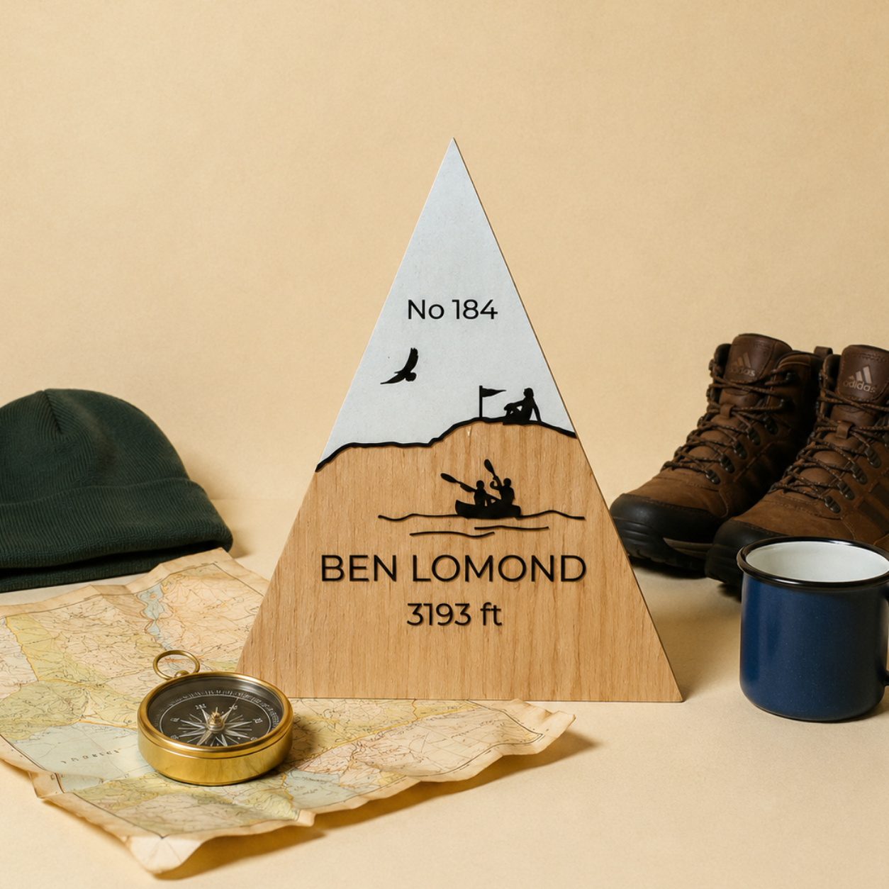 Ben Lomond - Handmade Wooden Peak