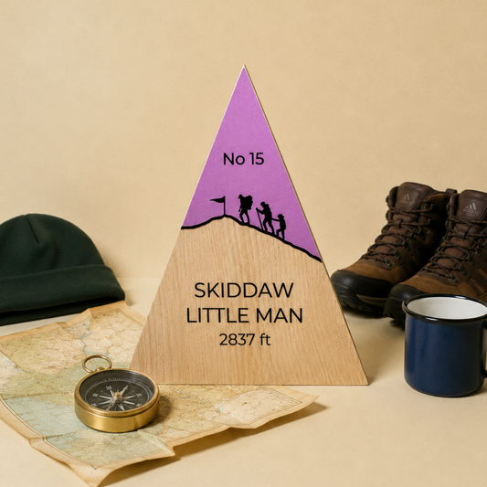 Skiddaw Little Man - Handmade Wooden Peak